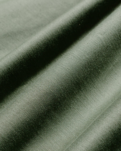 The Real McCoy's MS23101 Shirt, Man's, Cotton Sateen, OG-107 Olive