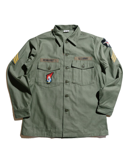 The Real McCoy's MS25002 OG-107 Utility Shirt  Imjin Scouts Olive