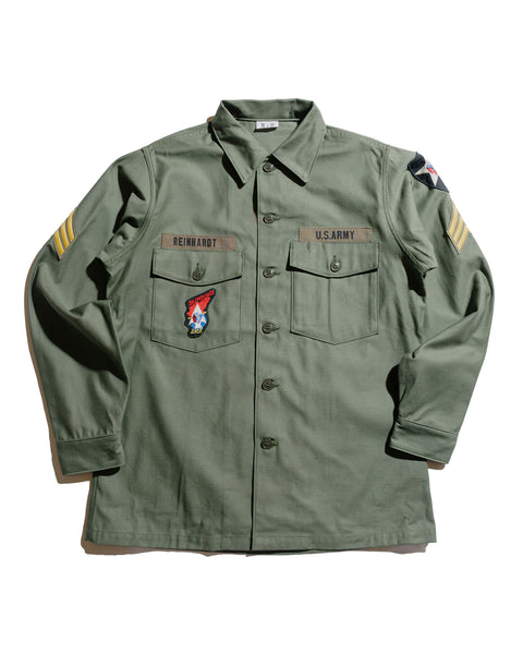 The Real McCoy's MS25002 OG-107 Utility Shirt / Imjin Scouts Olive