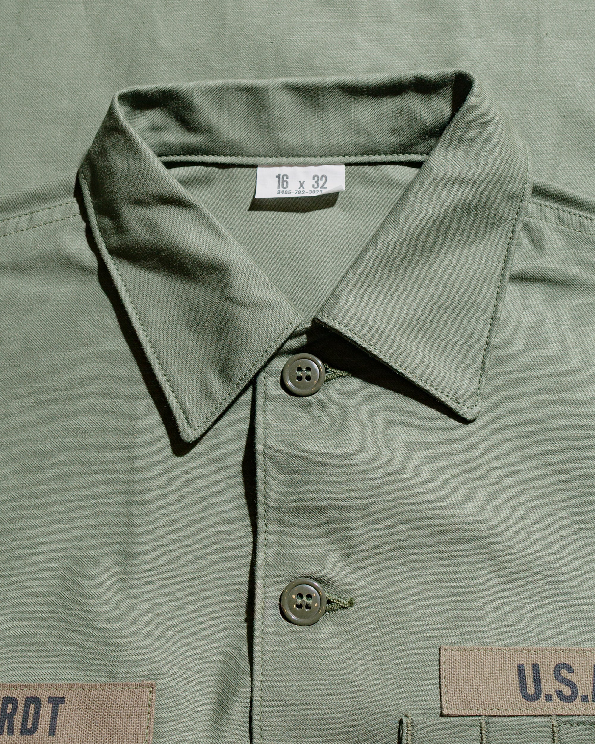 The Real McCoy's MS25002 OG-107 Utility Shirt / Imjin Scouts Olive The Real McCoy's MS25002 OG-107 Utility Shirt / Imjin Scouts Olive