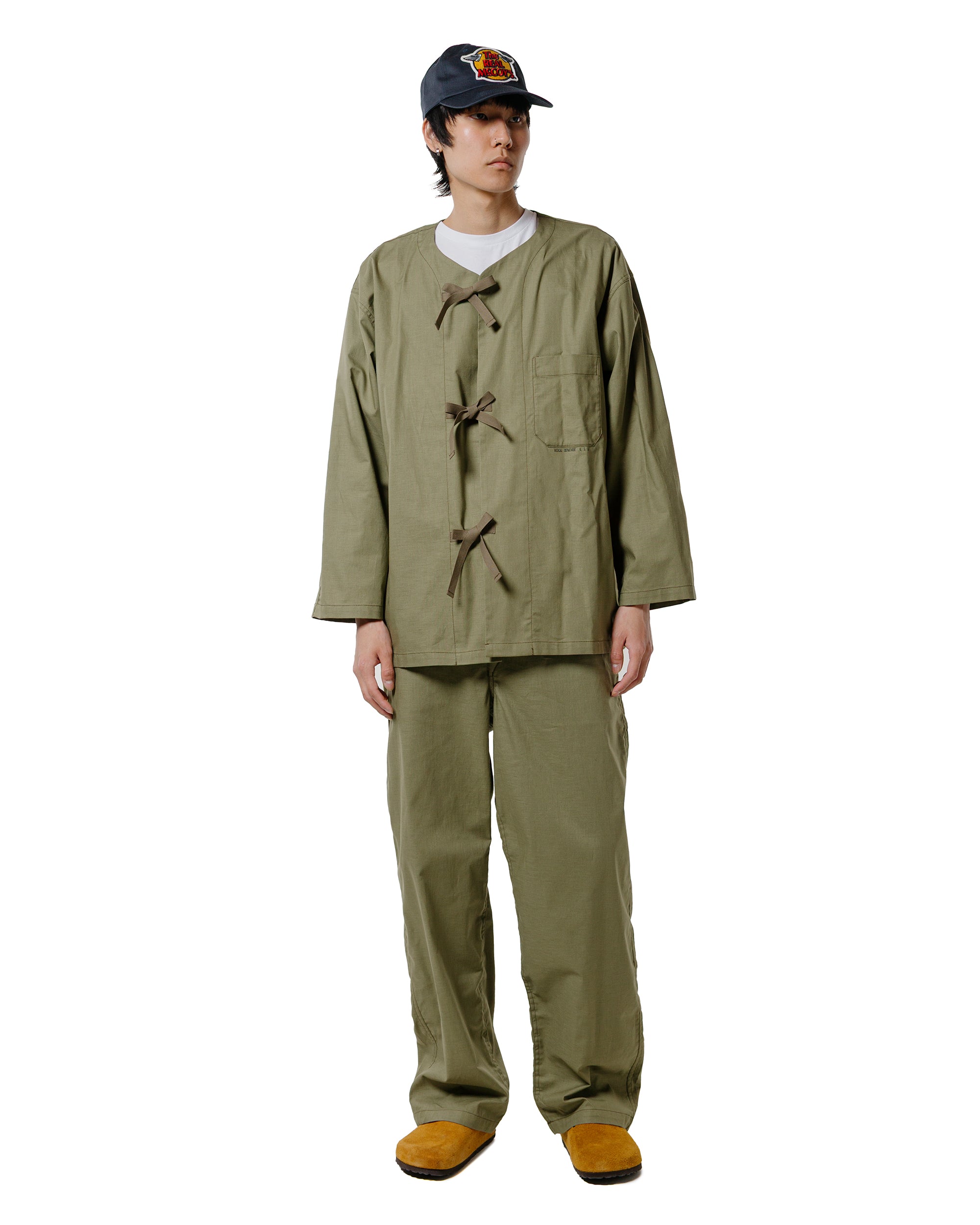 The Real McCoy's MS25008 USN Medical Department Sleeping Shirt Olive