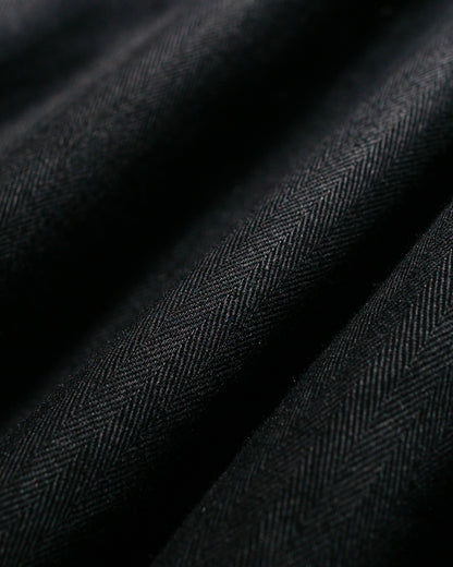 The Real McCoy's MS25013 8HU HBT Work Shirt S/S Black