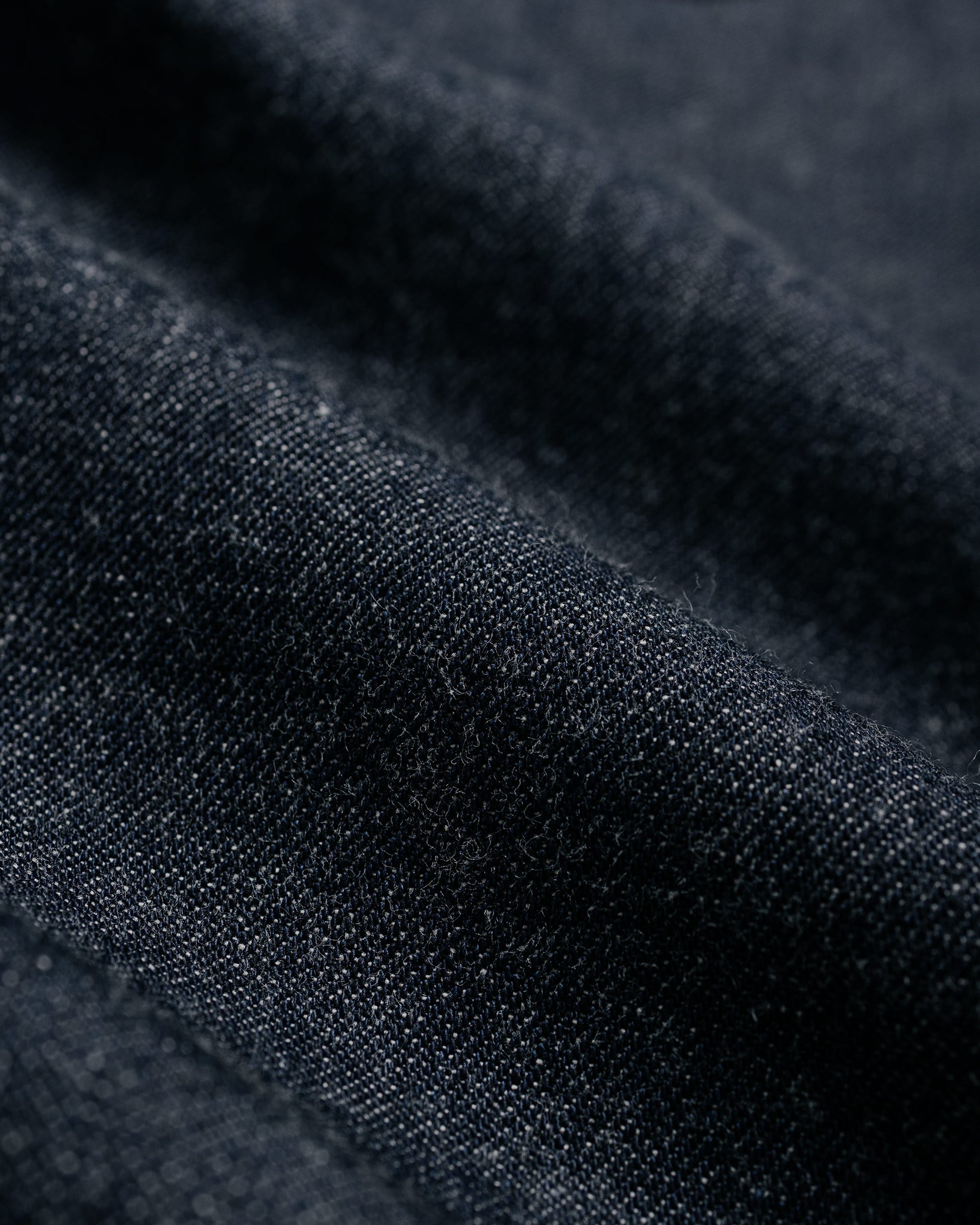 The Real McCoy's MS25103 8HU Denim Serviceman Work Shirt Indigo