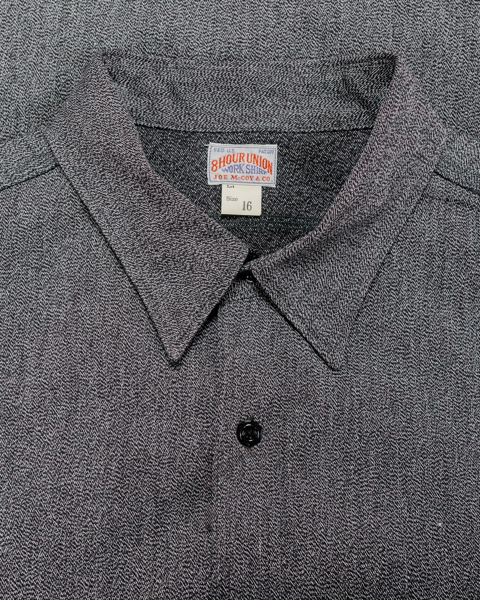 The Real McCoy's MS25109 8HU Cigarette Pocket Mock-Twist Chambray Work