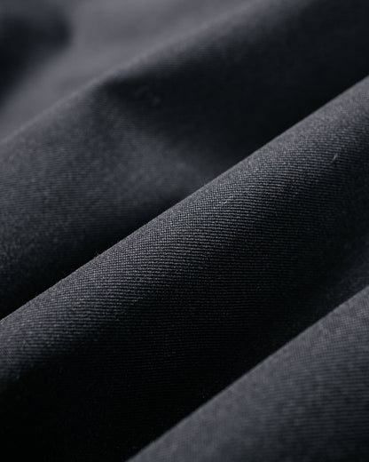 The Real McCoy's MS25110 Open-Collar Wool Shirt Charcoal