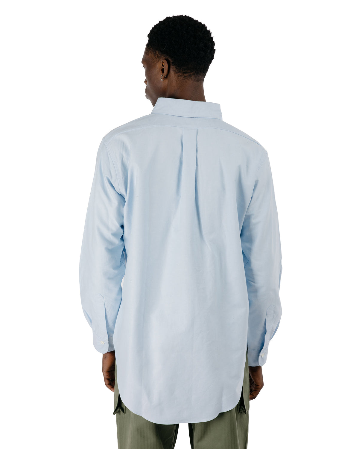 The Real McCoy's MS26001 Joe McCoy Button Down Shirt Chambray Light Blue
