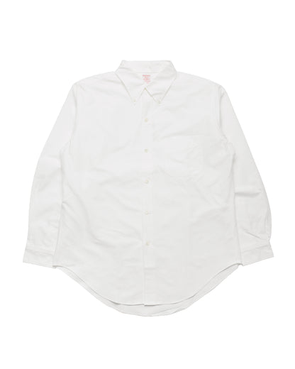 The Real McCoy's MS26001 Joe McCoy Button Down Shirt White
