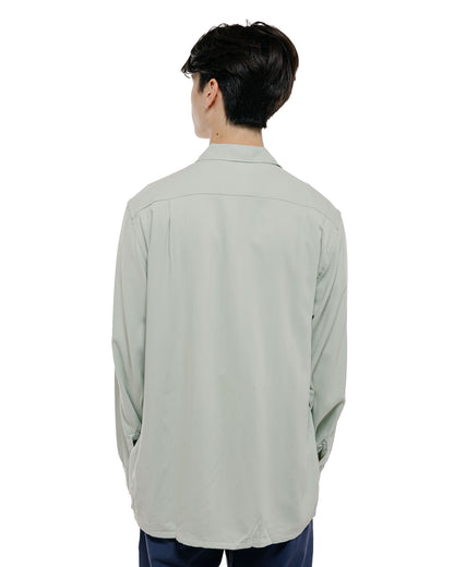 The Real McCoy's MS26008 Open Collar Rayon Shirt Mint