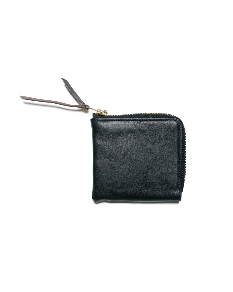 The Real McCoy's MW17100 McCoy's Horsehide Wallet Black