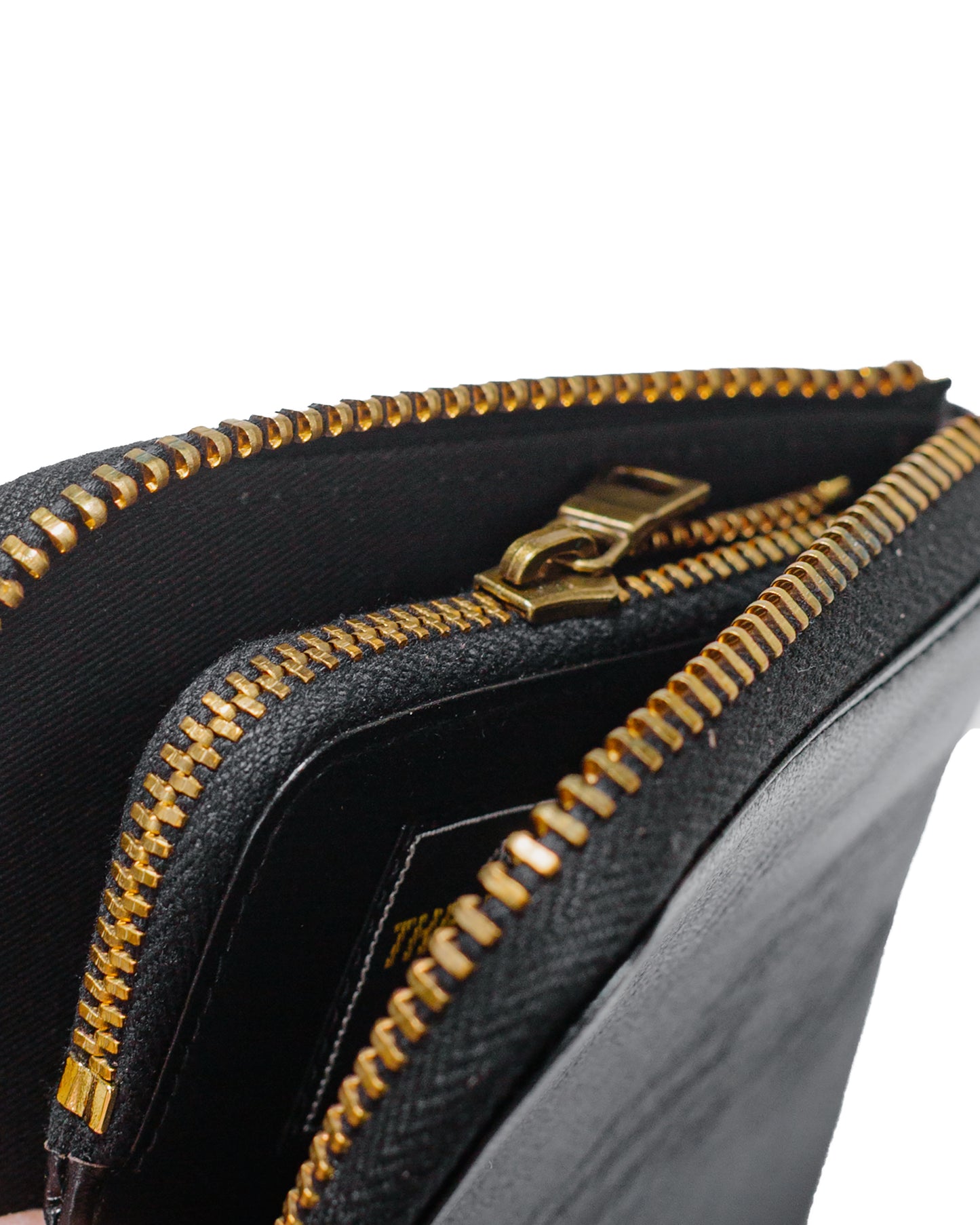 The Real McCoy's MW17100 McCoy's Horsehide Wallet Black