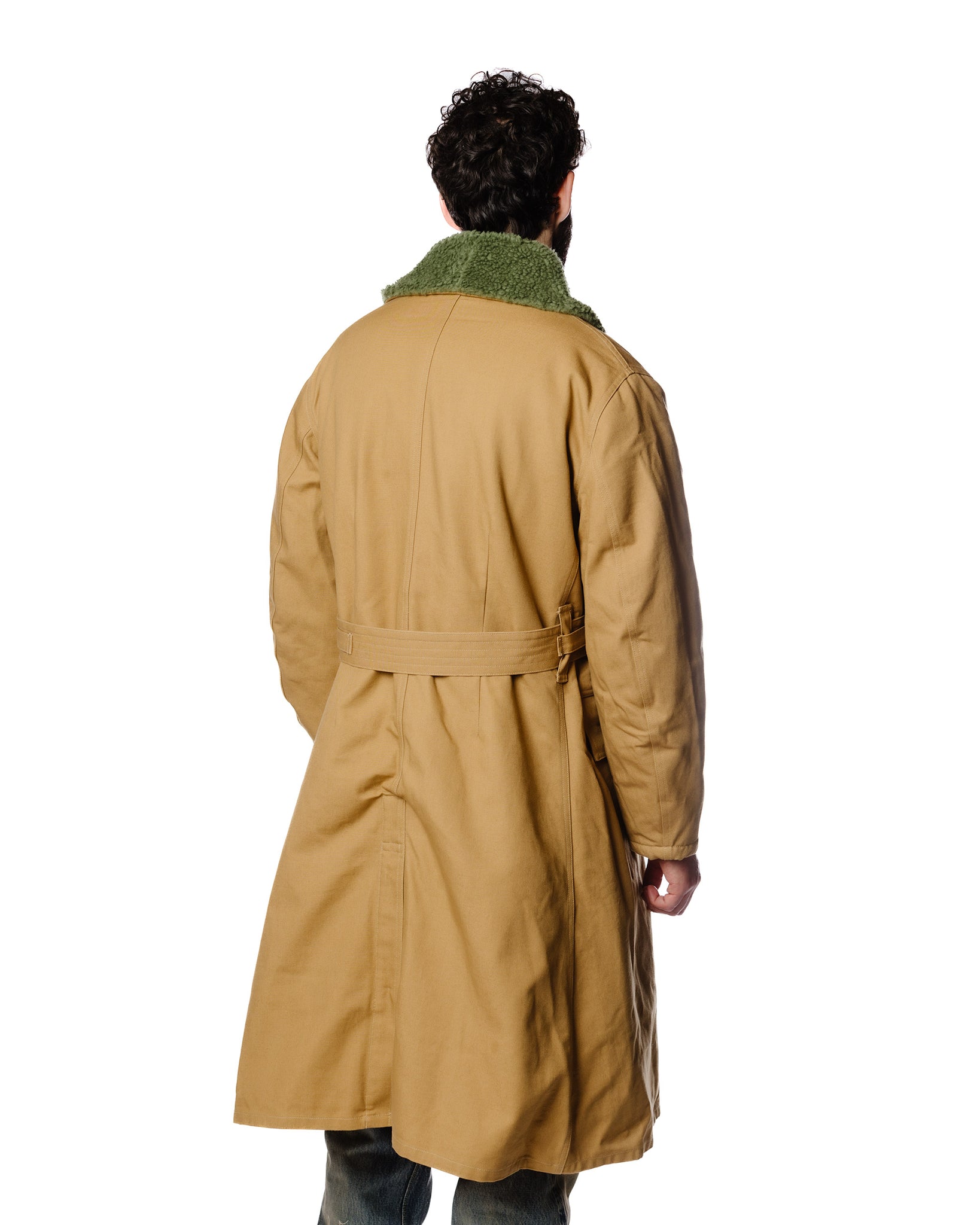 The Real McCoy's for Lost & Found OJ21101 Jeep Coat Model Rear