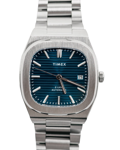 Timex Automatic E Line Blue Dial