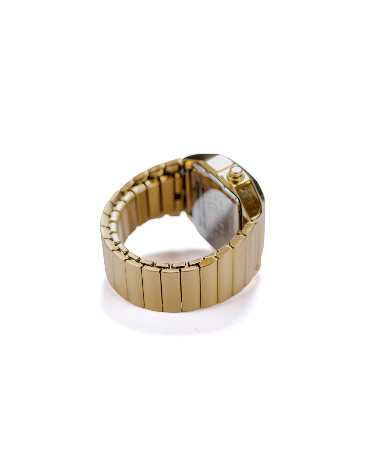 Timex MM6 Maison Margiela Digital T80 Gold-Tone Ring Watch ML