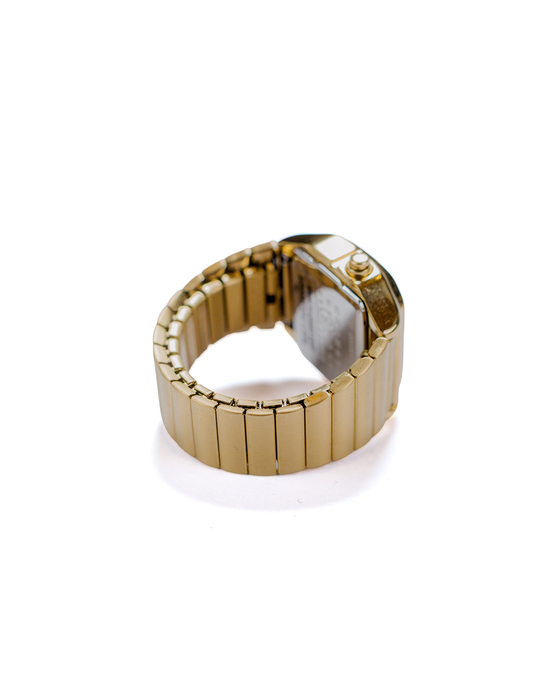 Timex MM6 Maison Margiela Digital T80 Gold-Tone Ring Watch ML