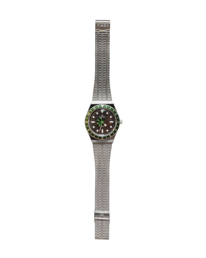Timex Q Timex seconde/seconde/ 38mm Green Bezel