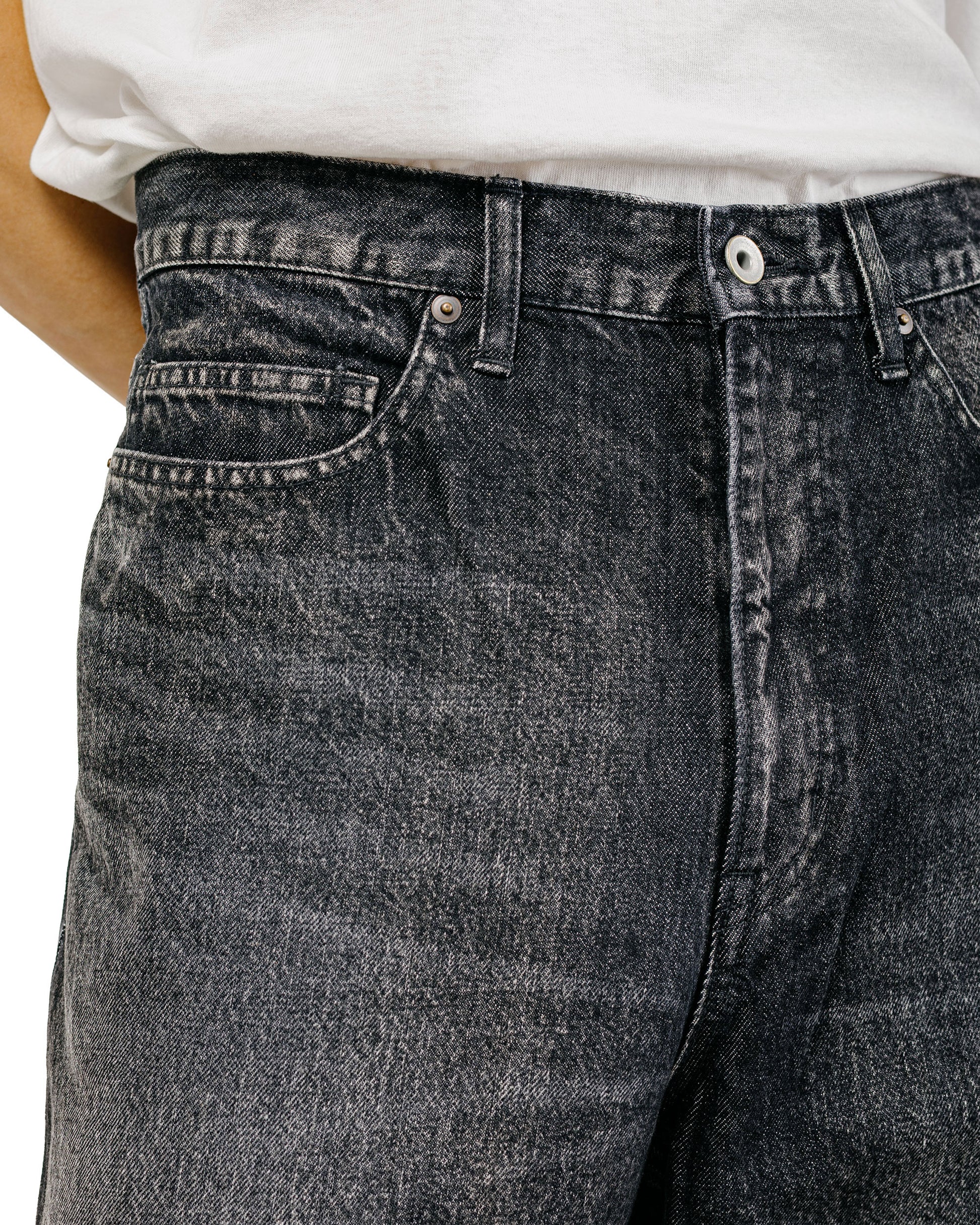 lost & found Universal Products Universal Products 5Pocket Buggie Denim Pants Wash Black