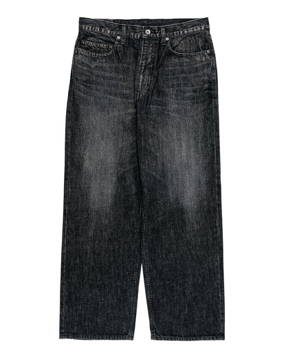 lost & found Universal Products Universal Products 5Pocket Buggie Denim Pants Wash Black