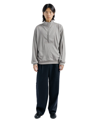Universal Products Half Zip Wool Sweat Gray