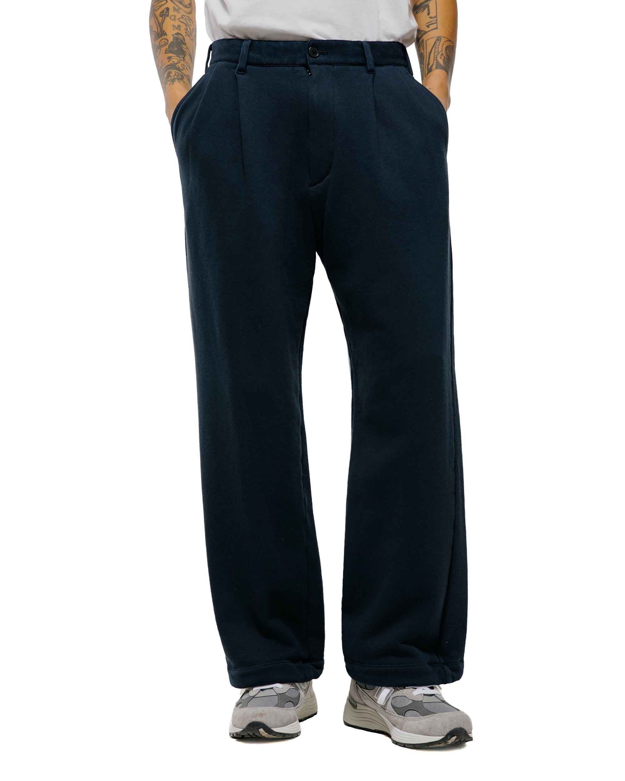 Universal Products Jumberca Sweat Straight Trousers Navy