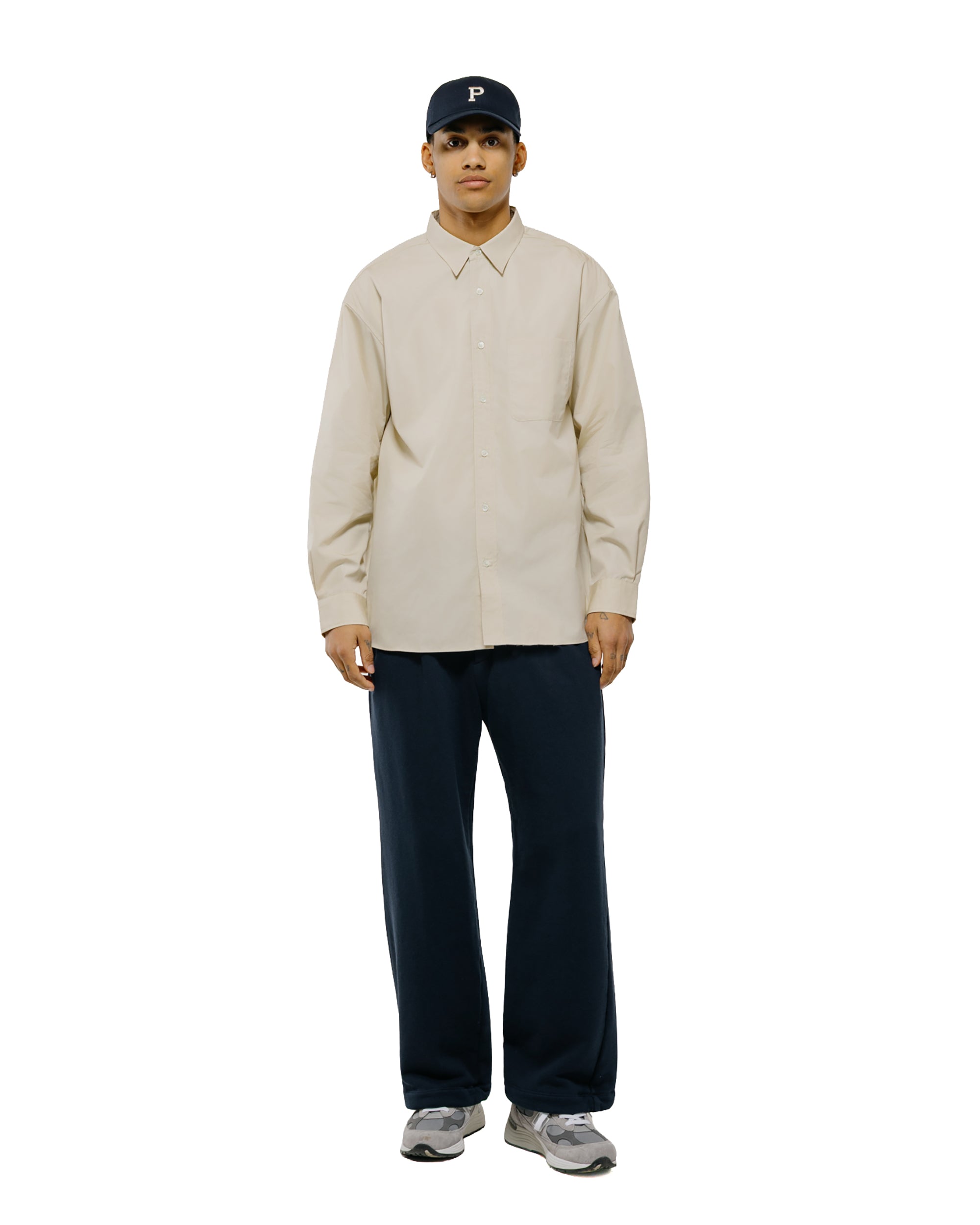 Universal Products Jumberca Sweat Straight Trousers Navy