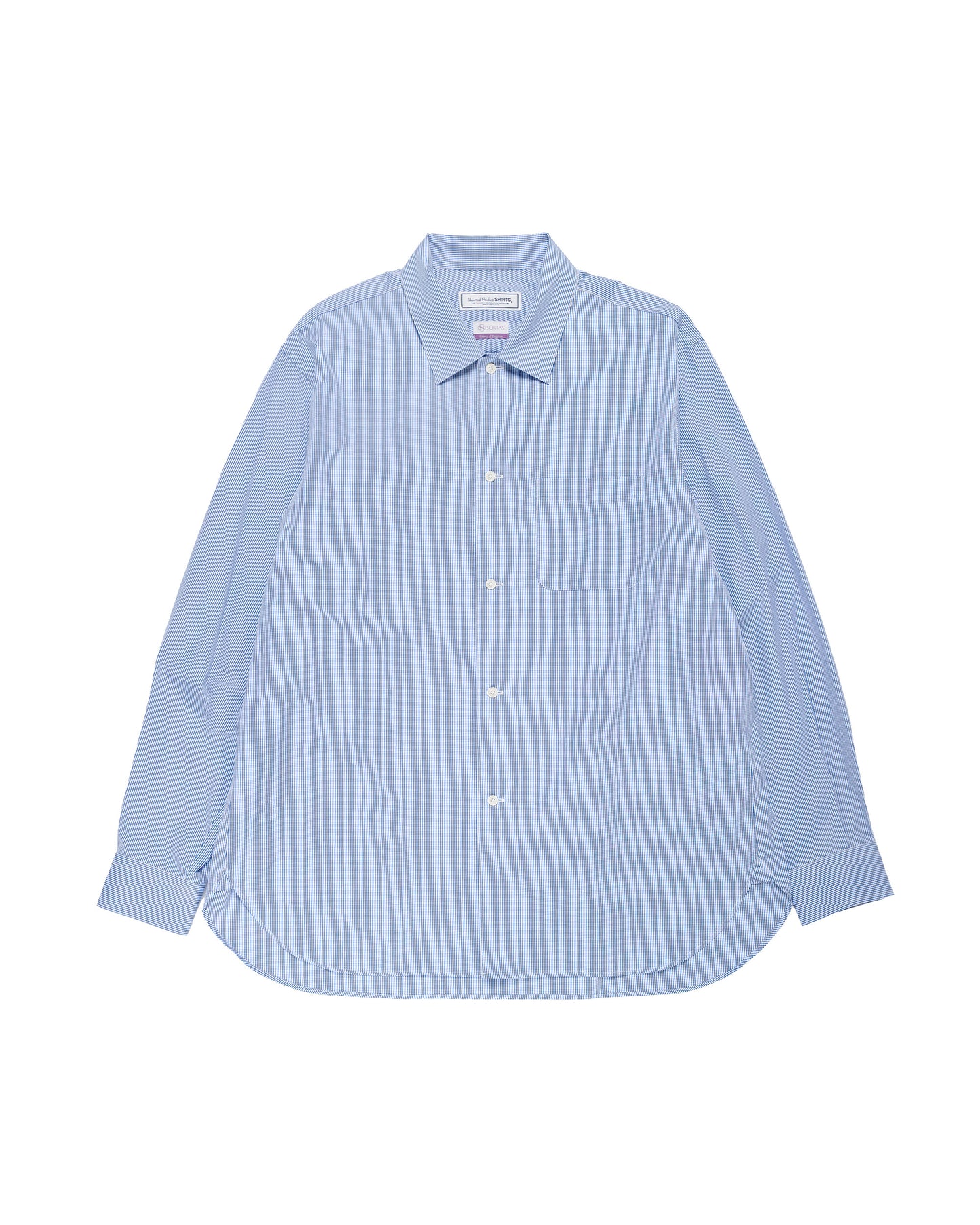 Universal Products L/S Dress Shirts Blue
