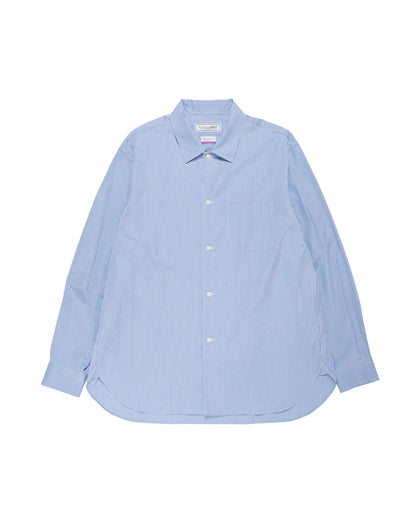 Universal Products L/S Dress Shirts Blue