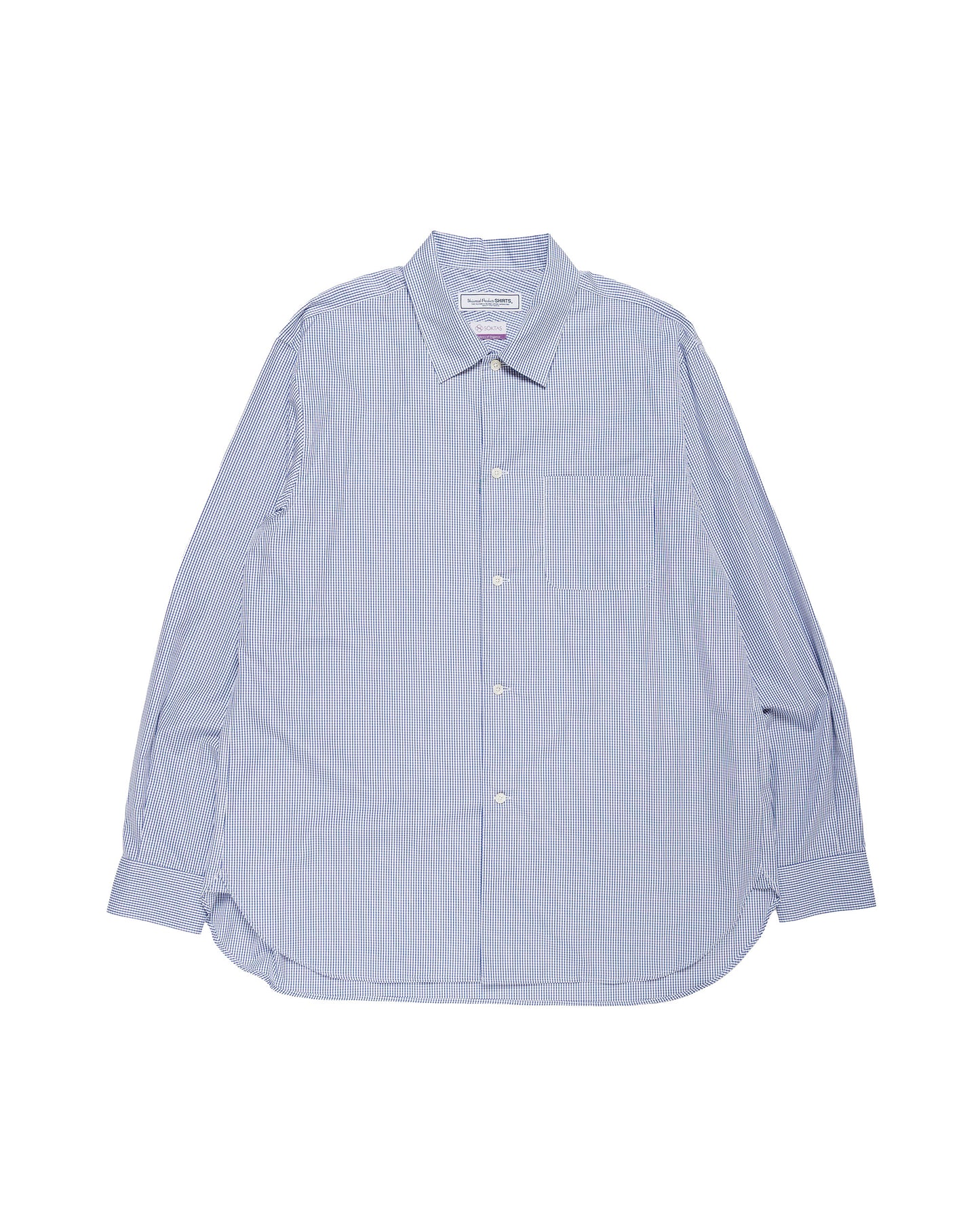 Universal Products L/S Dress Shirts Navy