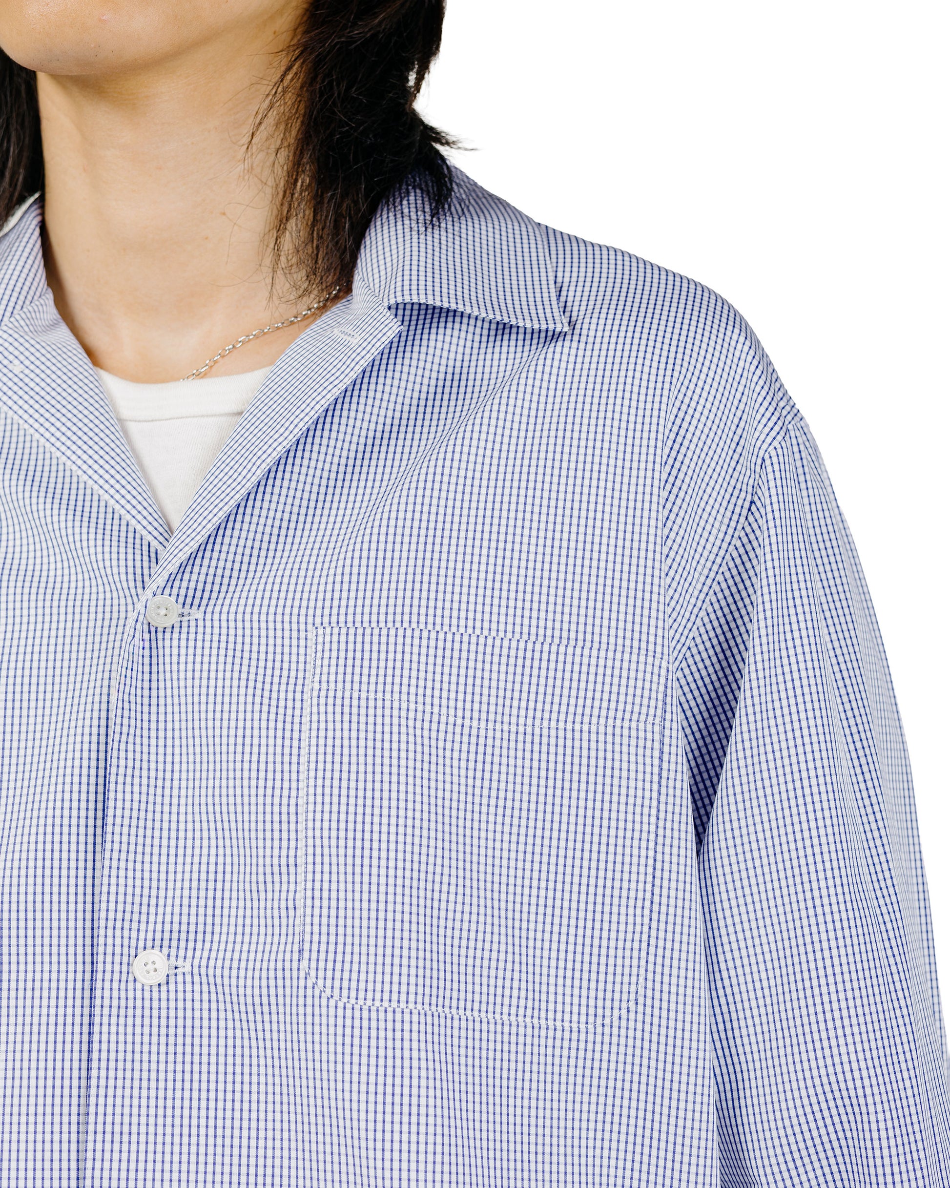 Universal Products L/S Dress Shirts Navy