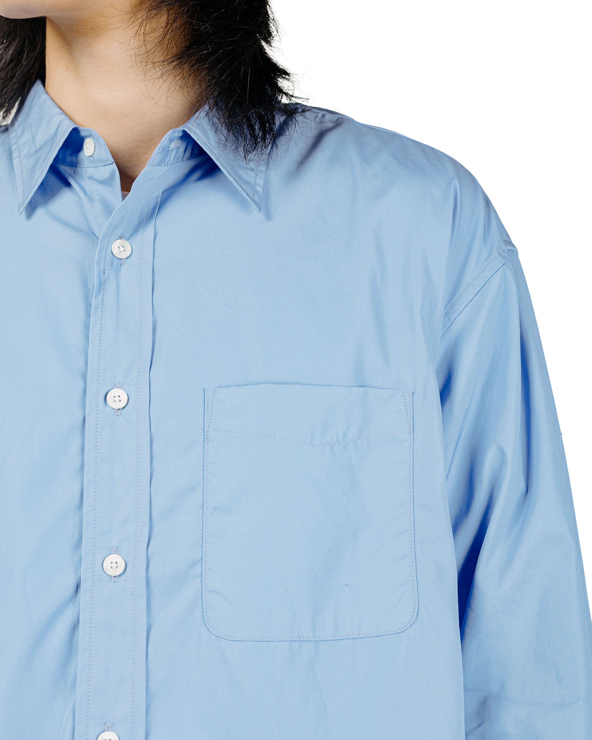Universal Products L/S Regular Shirts Sax