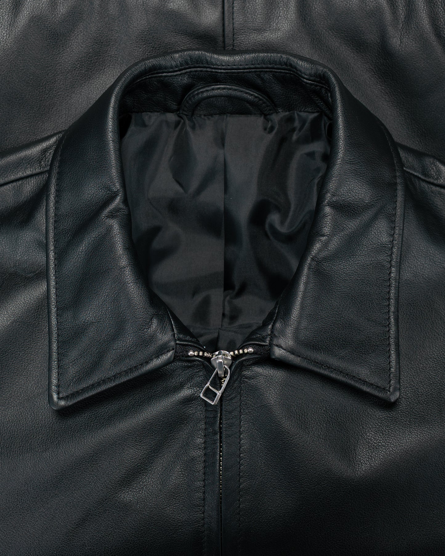 Universal Products Leather Blouson Black