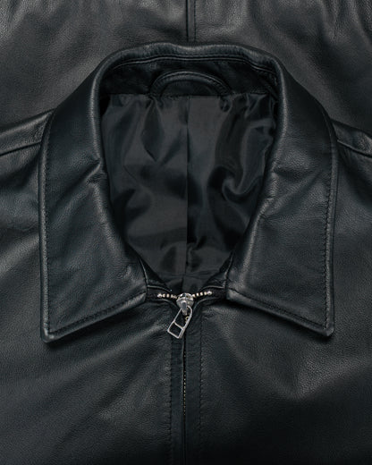 Universal Products Leather Blouson Black