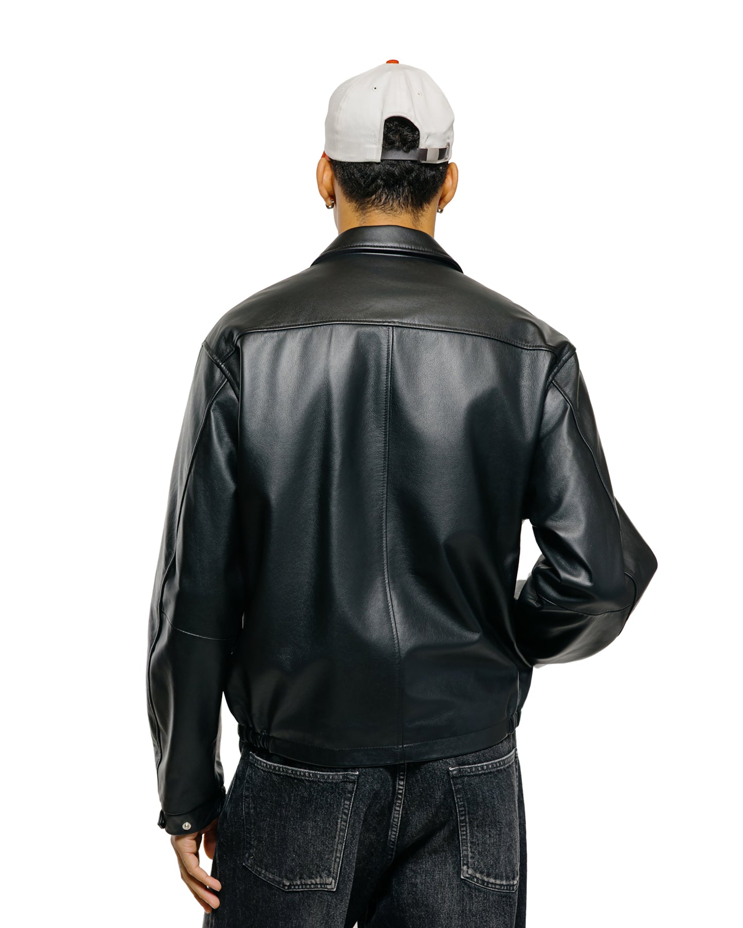 Universal Products Leather Blouson Black