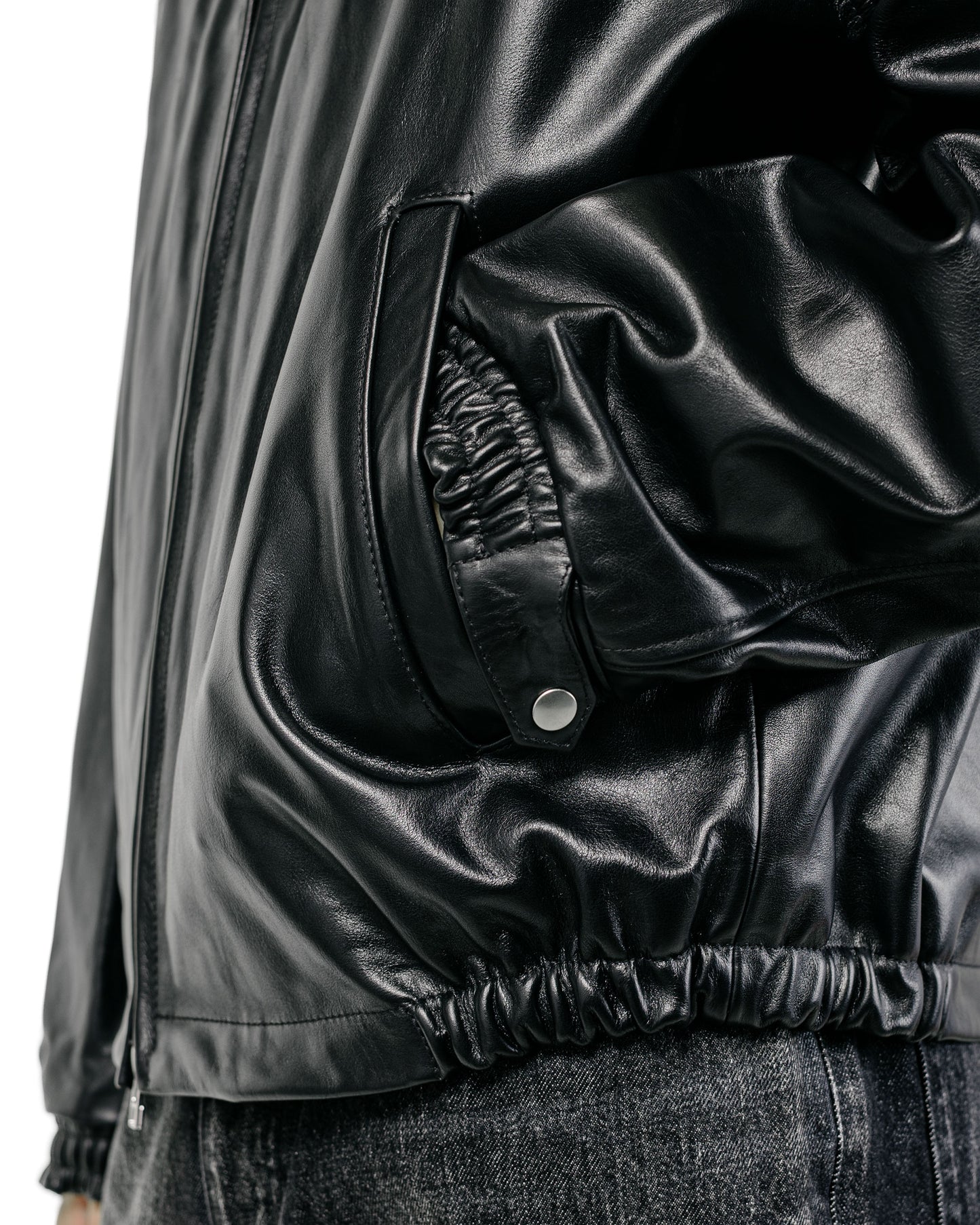 Universal Products Leather Jacket Black