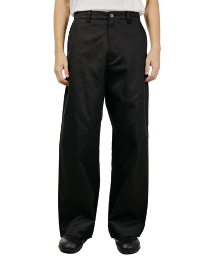 lost & found Universal Products Universal Products No Tuck Chino Trousers Black