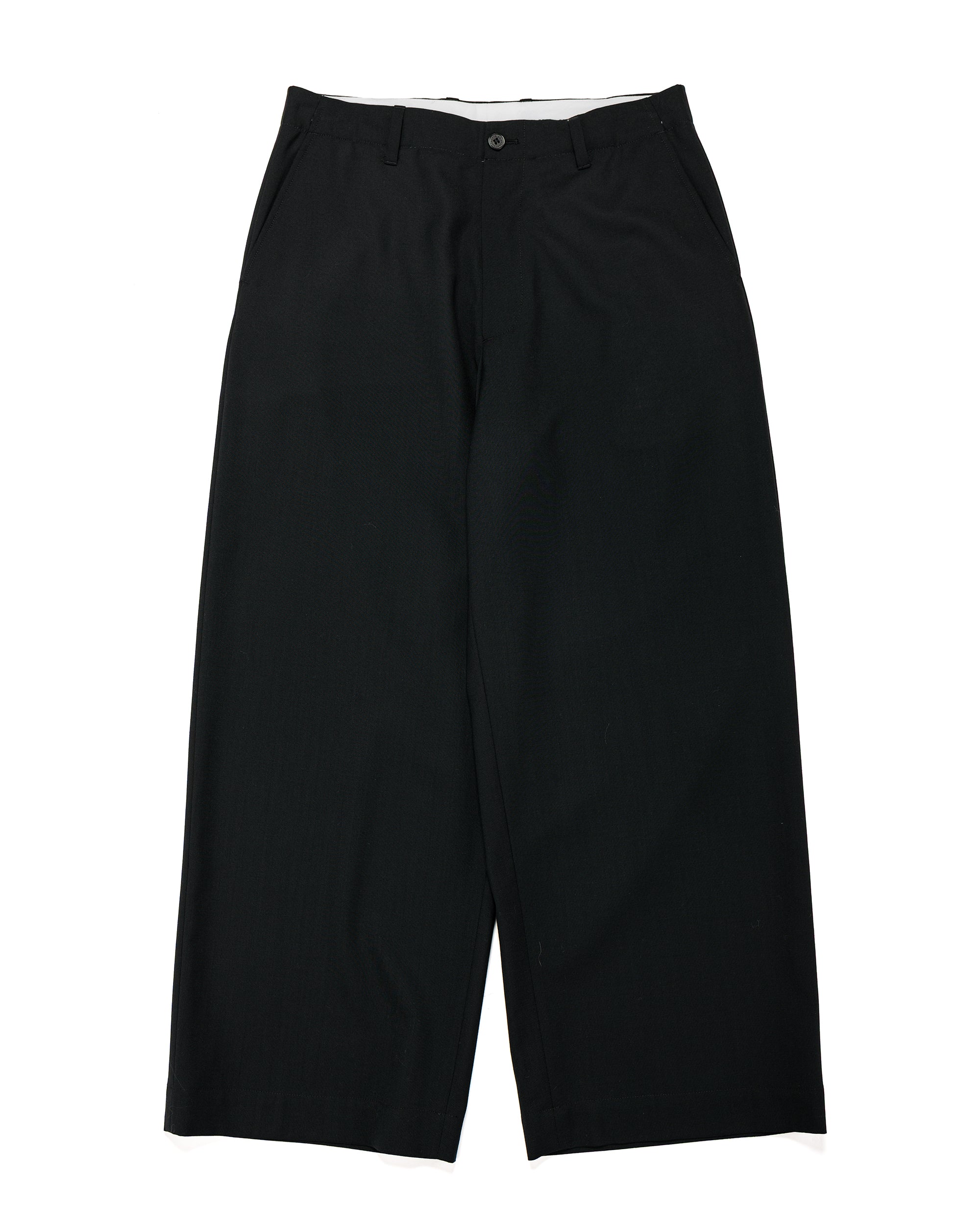 ユニバーサルプロダクツ SUMMER WOOL WIDE TROUSERS UNIVERSAL