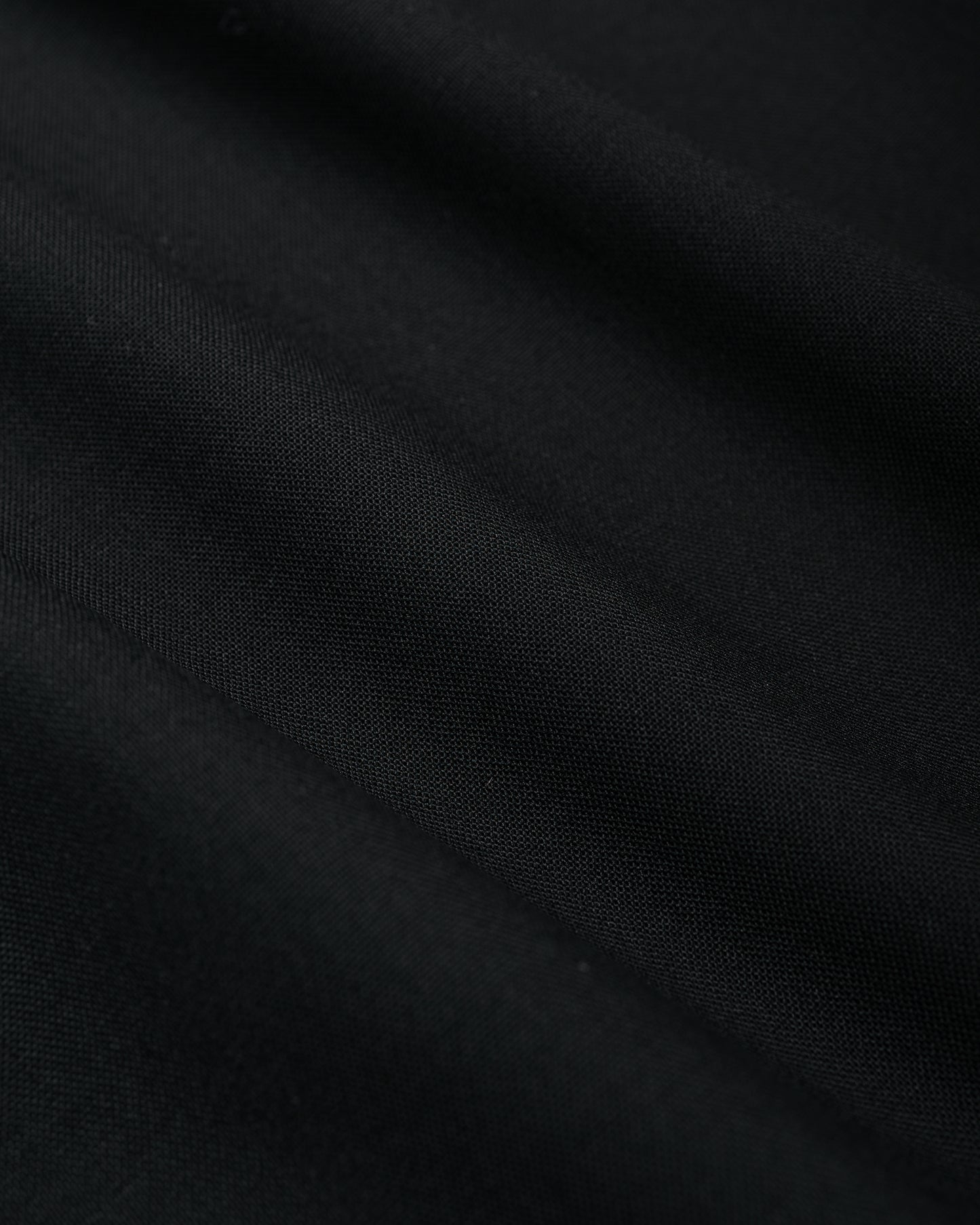 Universal Products Summer Wool Wide Trousers Black