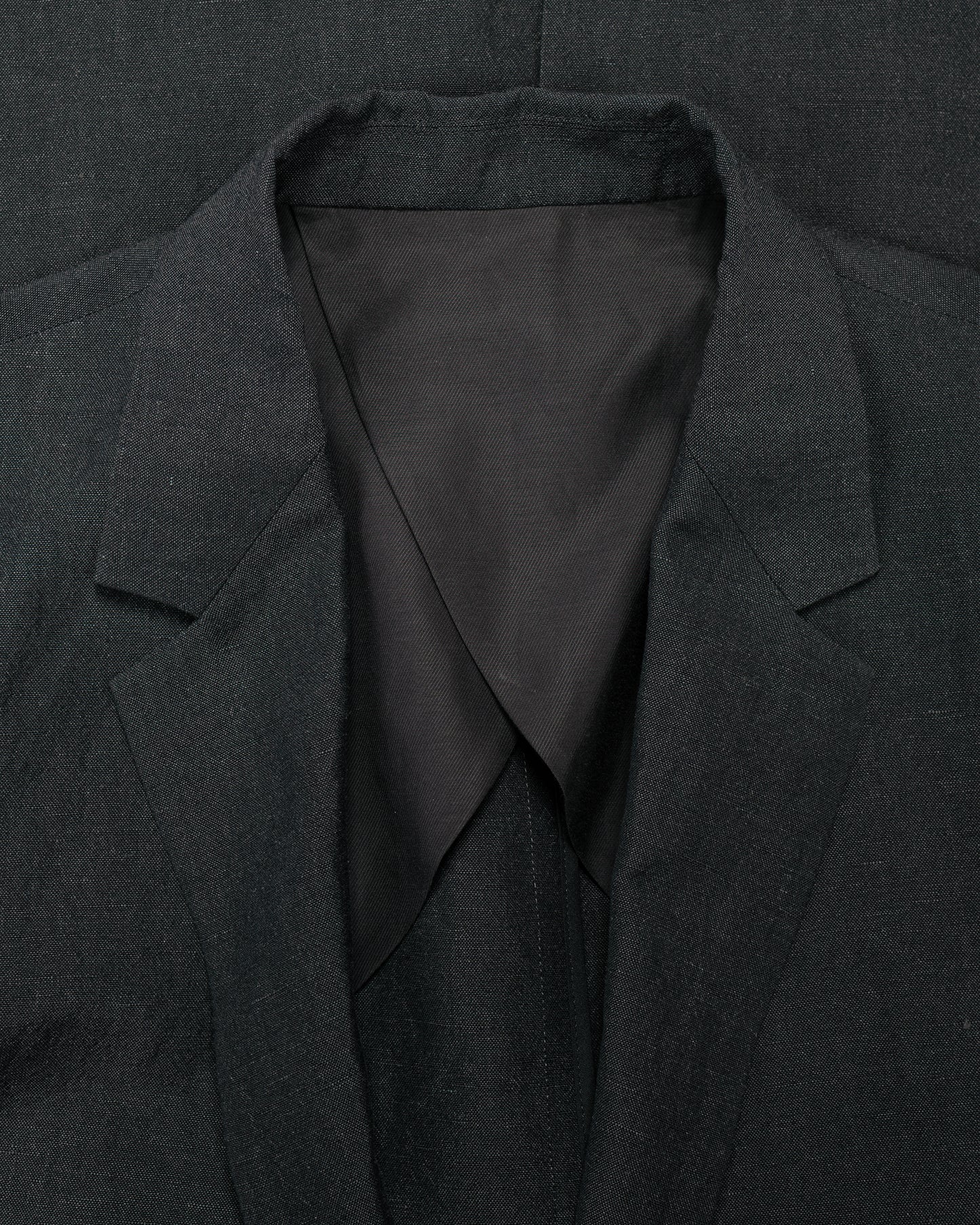 Universal Products Wool Linen 2B Jacket Charcoal