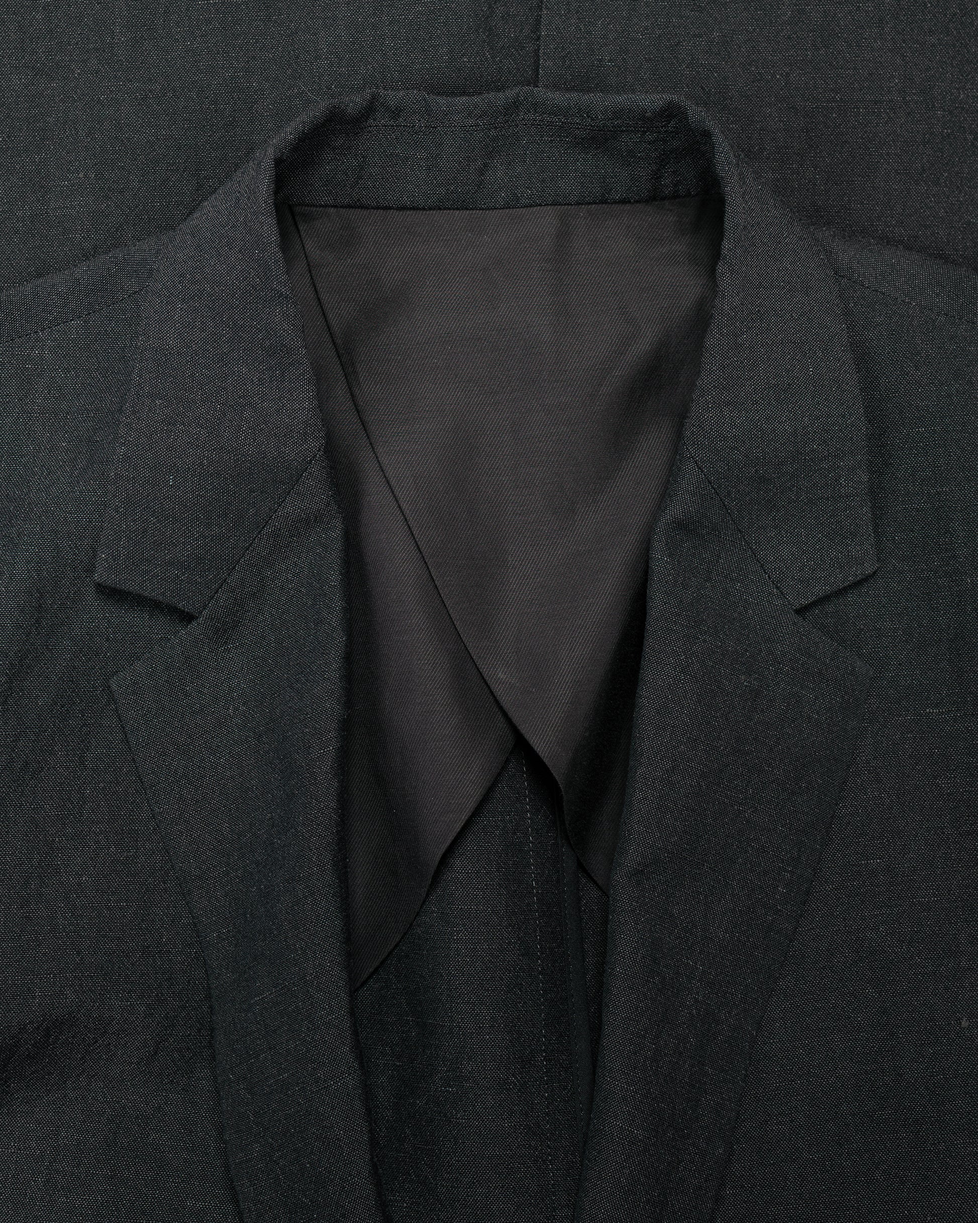 Universal Products Wool Linen 2B Jacket Charcoal