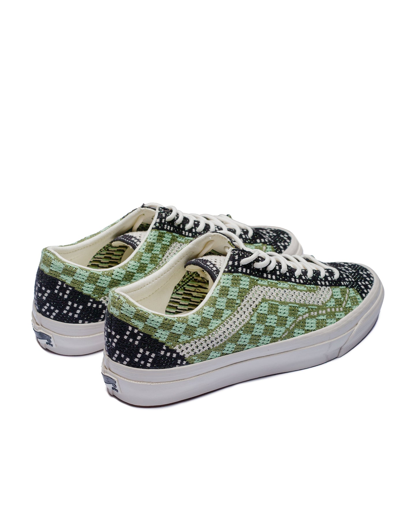 Vans OTW Old Skool 36 Engineered Knit Tap Shoe Green back side