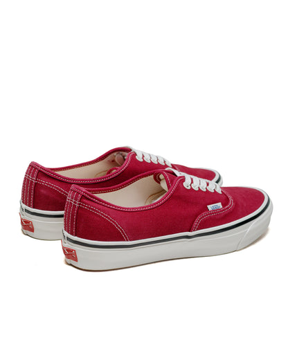 Vans Premium Authentic 44 LX Duck Canvas Bordeaux Red