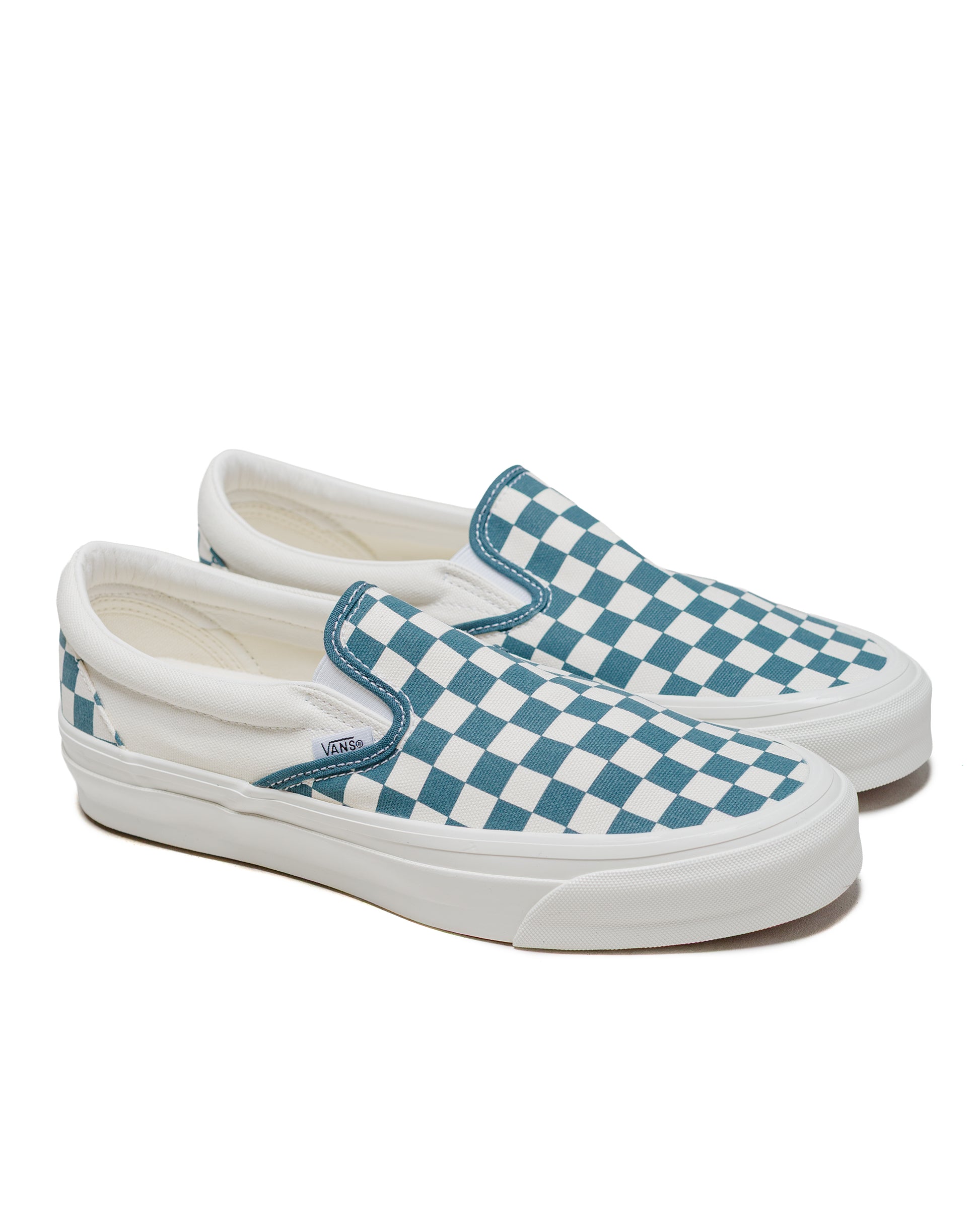 Vans Premium Slip-On 98 LX Checkerboard Stargazer Blue