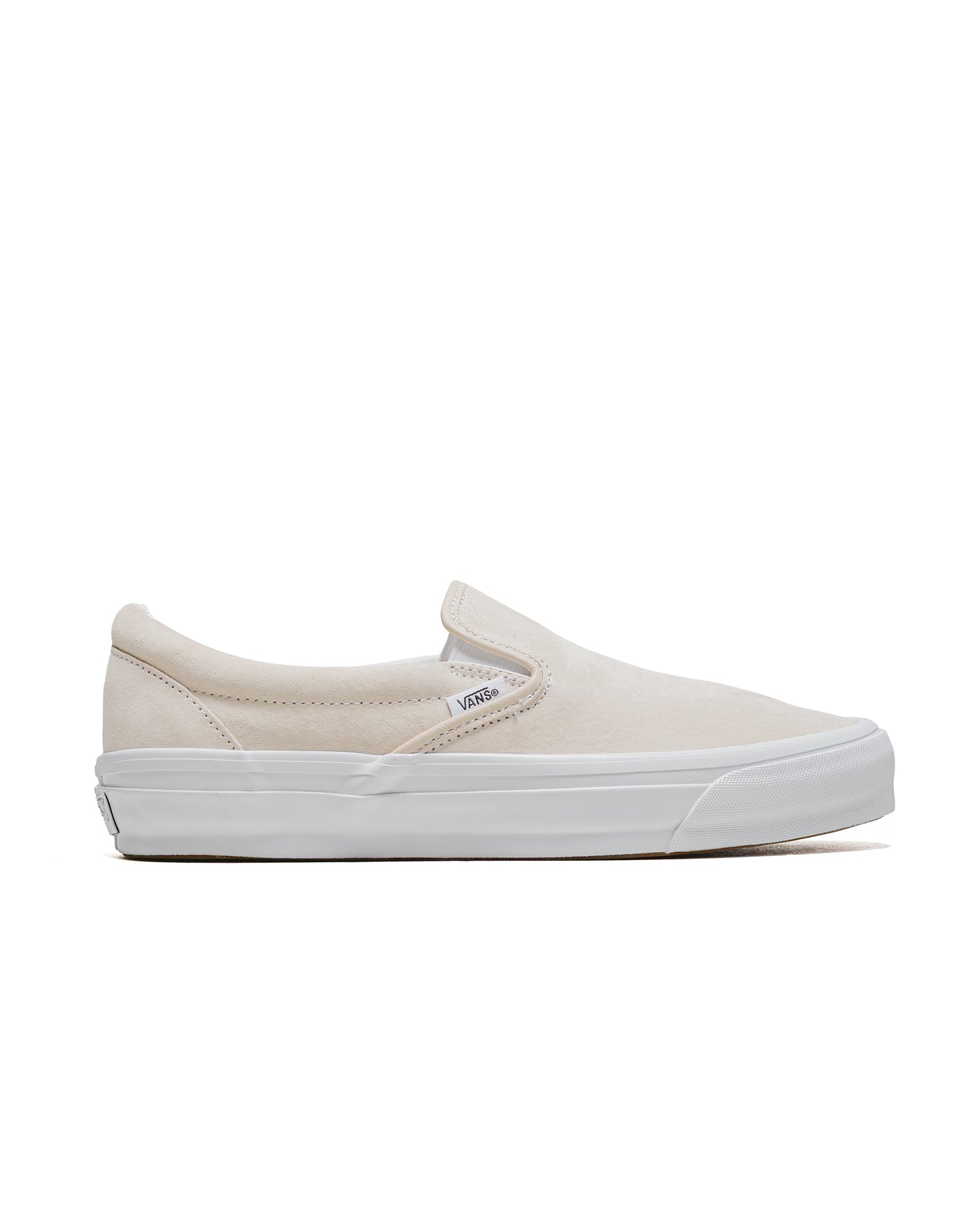 Vans Premium Slip-On 98 LX Pig Suede Creme Brule Beige