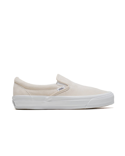 Vans Premium Slip-On 98 LX Pig Suede Creme Brule Beige