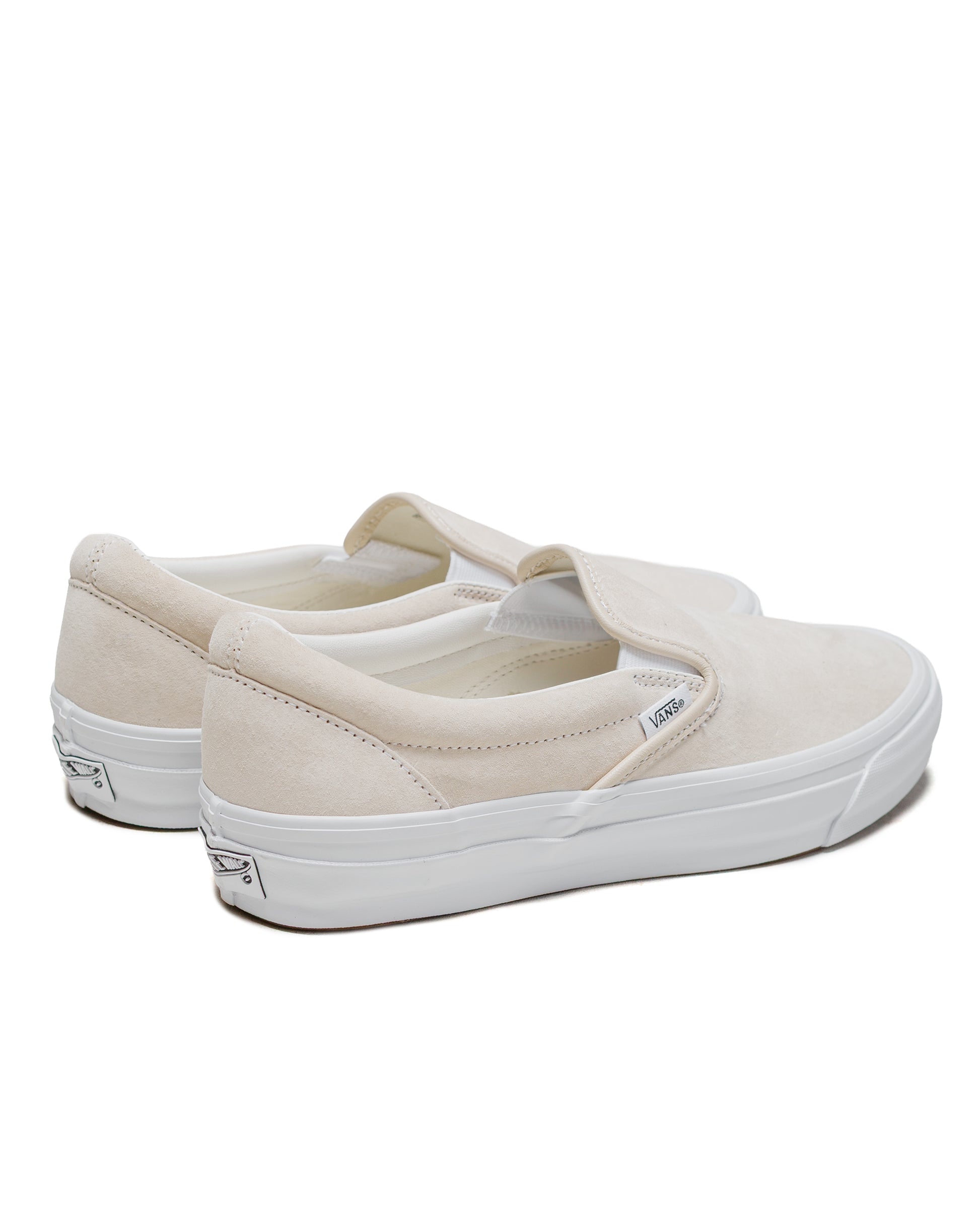 Vans Premium Slip-On 98 LX Pig Suede Creme Brule Beige