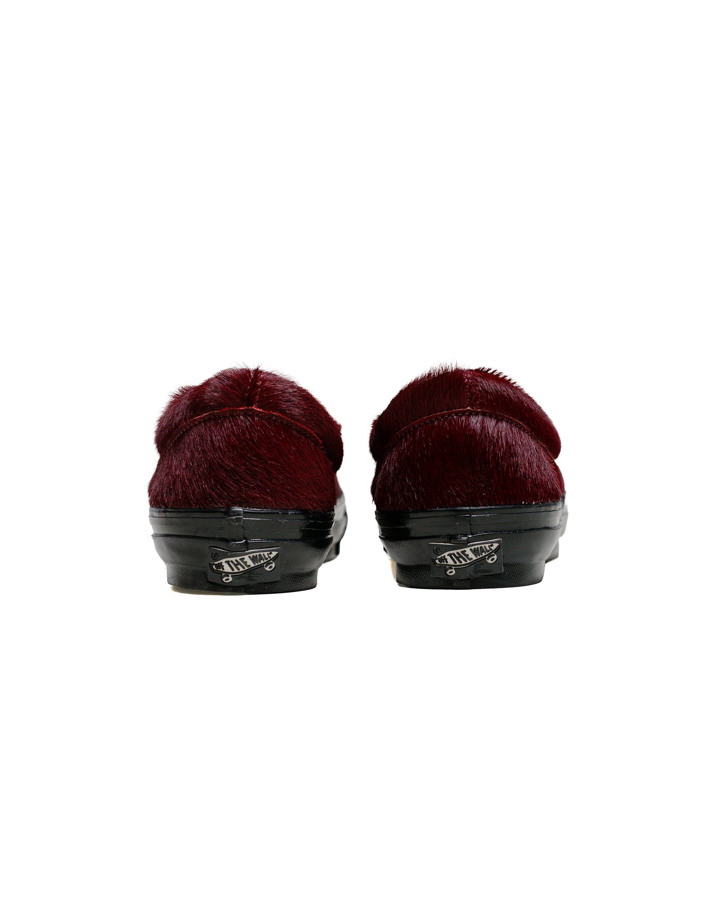 Vans Premium Slip-On Reissue 98 LX Pony Hair Burgundy