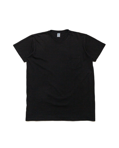 Velva Sheen 2PAC S/S C/N Tee w/PKT Black