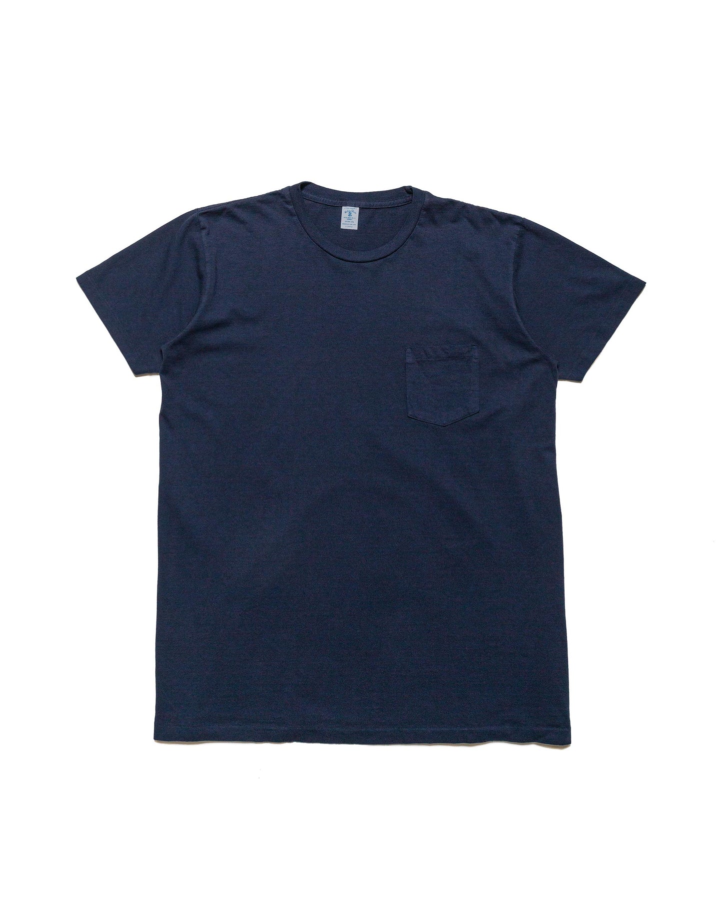 Velva Sheen 2PAC S/S C/N Tee w/PKT Navy