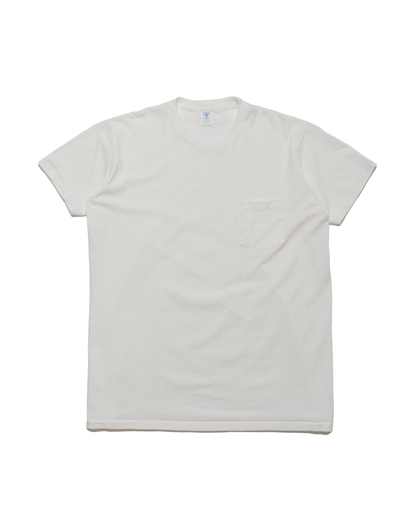 Velva Sheen 2PAC S/S C/N Tee w/PKT White