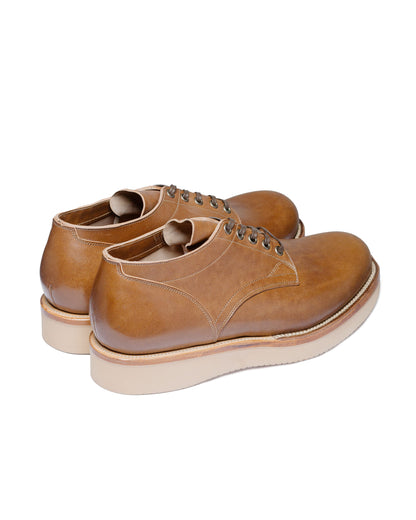 Viberg 145 Oxford Shoe Asfalto Lucida Horsebutt back side