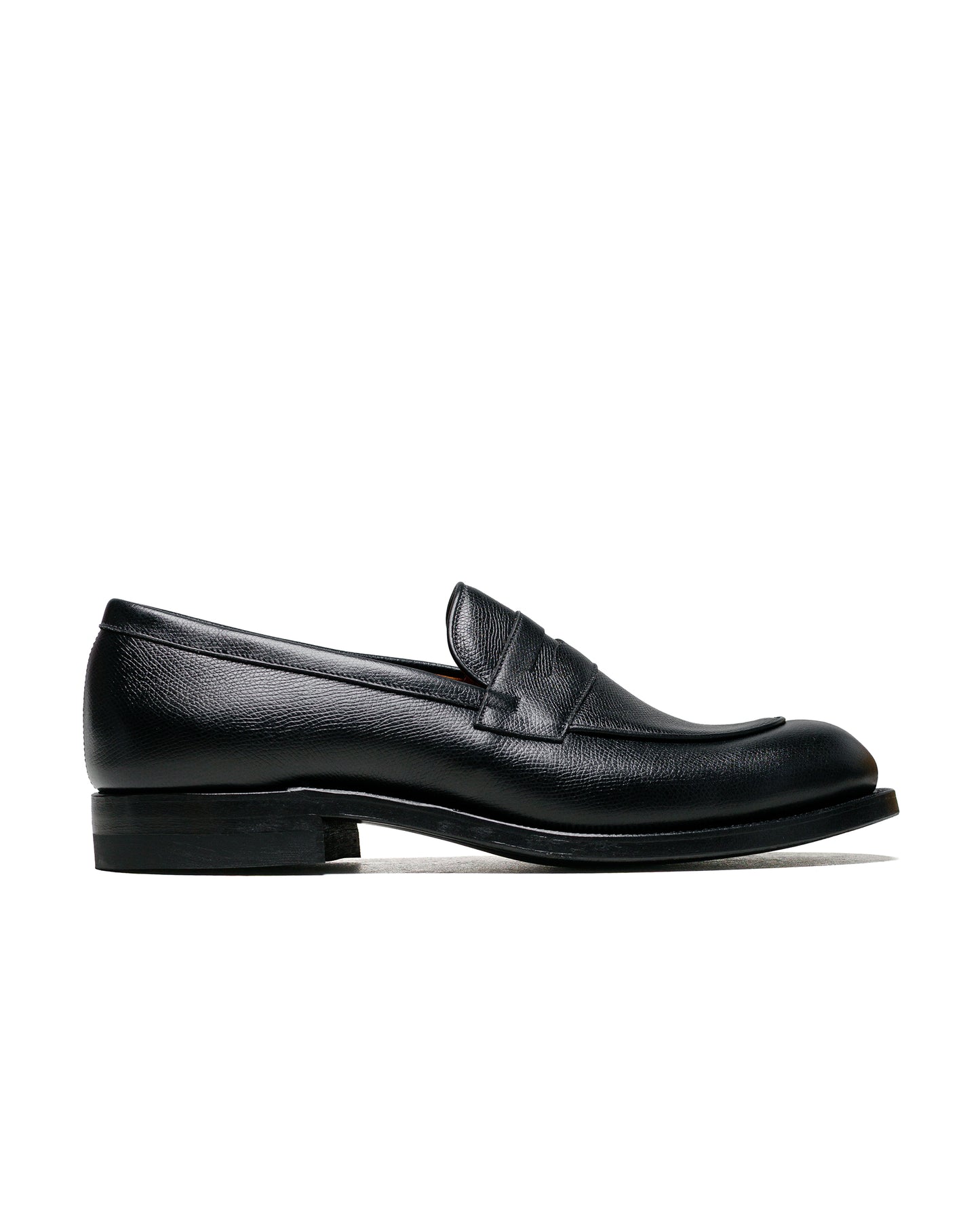 Viberg Bristol Loafer Black Alpine Calf